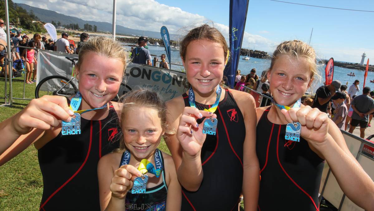 girls medals smiles