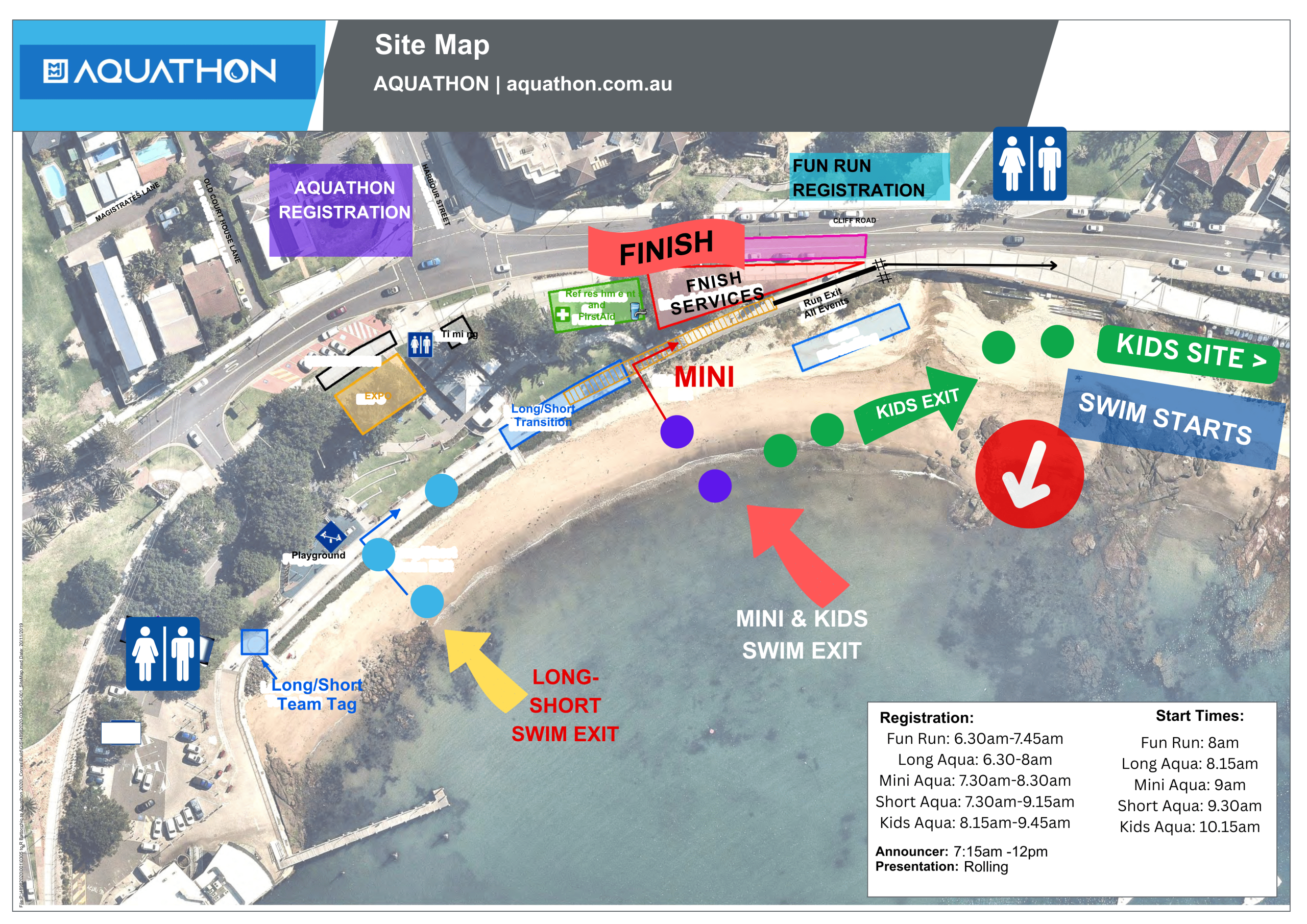 Aqua26 site map